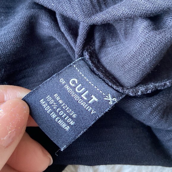 Cult of Individuality black white graphic tee grunge minimalist nununu vibes 10 - Picture 10 of 12